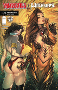 PREORDER- VAMPIRELLA X WITCHBLADE SPECIAL #1 (ONE SHOT) - MIKE DEBALFO - SINISTER'S COMICS EXCLUSIVE